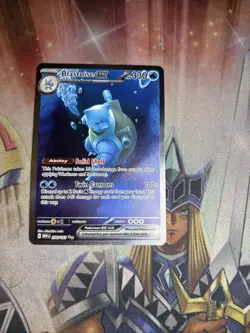 Blastoise EX 200/165 Special Illustration Rare 151 Pokemon Near Mint - Image 1