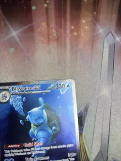 Blastoise EX 200/165 Special Illustration Rare 151 Pokemon Near Mint - Image 3