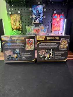 Pokemon TCG Mega Evolution ETB Lot Lucario & Gardevoir ex Sealed - Image 3