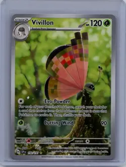 Pokemon TCG Surging Sparks Vivillon 193/191 - Image 1