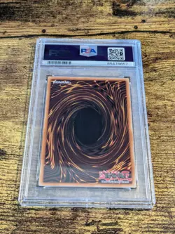 Yugioh LOB-EN070 25th anniversary Red-Eyes Black Dragon PSA 9 MINT - Image 3