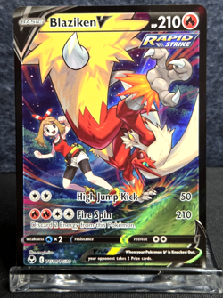 Blaziken V TG14/TG30 - Ultra Rare - SWSH12: Silver Tempest Trainer Gallery - NMT - Image 1