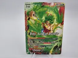 Broly, Surge of Brutality P-181 PR, Dragon Ball Super Card - NON FOIL - Image 1