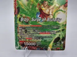 Broly, Surge of Brutality P-181 PR, Dragon Ball Super Card - NON FOIL - Image 3