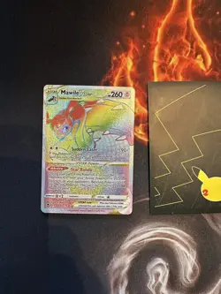 Rainbow Secret Mawile VSTAR 200/195 Full Art Pokemon Silver Tempest 186💎NM +💎 - Image 1