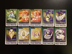 Pokemon Carddass Bandai Pocket Monsters 1997 - Image 1