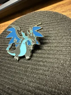 Pokemon Enamel Pin Mega Charazard X - Image 2