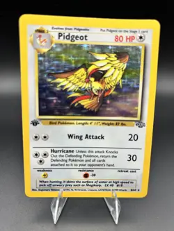 1999 1st Edition Pokemon Pidgeot 08/64 Jungle Holo Never Played - Image 1