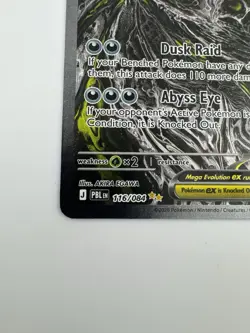 Pokemon Mega Darkrai ex SIR 116/084 - Me05: Pitch Black - Image 3