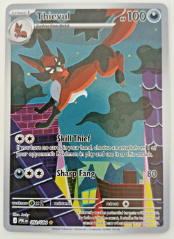 Thievul 092/084 Illustration Rare - Pitch Black PBL - Pokemon English - Image 1