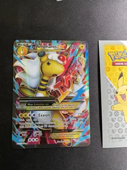 M Ampharos EX 88/98 Full Art Ultra Rare Holo XY Ancient Origins 048💎NM LP +💎 - Image 1