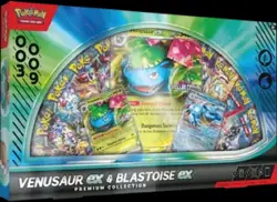 Pokemon TCG Venusaur ex & Blastoise ex Premium Collection – Factory Sealed - Image 1