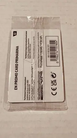 Pokemon TCG Primarina Pitch Black 020/084 Barnes & Noble Exclusive Promo SEALED - Image 3