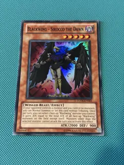 Yu-Gi-Oh! Blackwing - Sirocco The Dawn - Super Rare - TU04-EN003 - Image 1