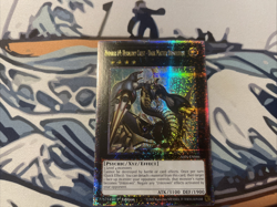 Yugioh Number 69 Heraldy Crest Dark Matter Demolition Quarter Secret ALIN-EN046 - Image 1