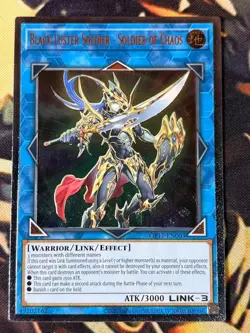 Yugioh: Black Luster Soldier - Soldier Of Chaos - OP17-EN003 - Ultimate Rare LP - Image 1