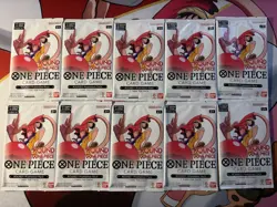 Bandai Namco One Piece Card Game Round 1 Promo Packs English Luffy Lot of 10 - Image 1