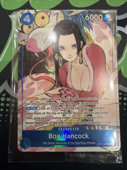 Boa Hancock ST17-004 SR Full Art One Piece Illustration Box Vol 1 PROMO SEALED 5 - Image 1