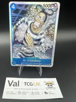 Mr.3 (Galdino) SR OP16-056 One Piece Time of Battle ENGLISH NM - Image 1