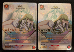 x2 C.C. C2 Winner Union Arena Champion Promo English CGH-1-077 NM ENG - Image 1