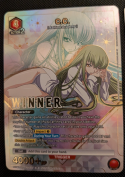 x2 C.C. C2 Winner Union Arena Champion Promo English CGH-1-077 NM ENG - Image 3