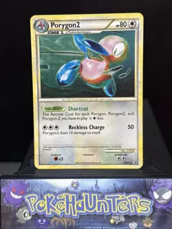 Pokemon Card Porygon2 HGSS23 HeartGold SoulSilver Promo Holo Near Mint - Image 1