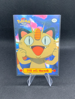 Pokemon TV Animation Edition Puzzle Card TV11 #52 Meowth - Image 1