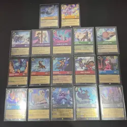 17x Foil Winterspell Disney Lorcana Cards NM - Custom Listing - Image 1