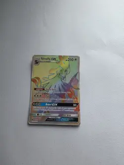 Pokemon TCG Silvally GX 119/111 Crimson Invasion Secret Rare Card - Image 1