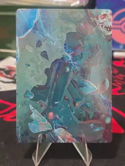 MTG: Marvels Superheroes - Thanos, Mad Titan (6/9) - Art Card - NM - Image 3