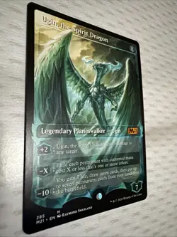 Ugin, the Spirit Dragon (Showcase) Core Set 2021 Regular Mtg M/NM Mythic - Image 2