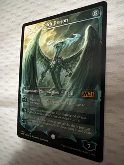 Ugin, the Spirit Dragon (Showcase) Core Set 2021 Regular Mtg M/NM Mythic - Image 3