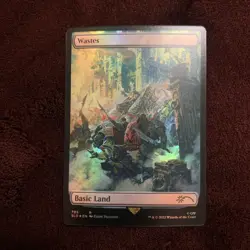 Wastes (705) - Full Art Secret Lair Drop Foil - Image 1