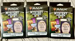 MTG Magic The Gathering !! Mystery Power Box Lot of 3 !! Booster Packs Promo - Image 1