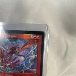 Wizards of the Coast Lightning Dragon Urza's Saga Prerelease Foil Rare 1998 - Image 5