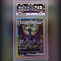 Pokemon TCG - Umbreon ex 217/187 ACE 10 SAR Terastal Festival 2024 Gem Mint - Image 1