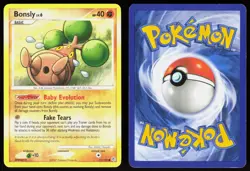Bonsly 71/130 - Pokemon Diamond & Pearl - Common - LP - Image 3