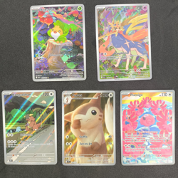 Pokemon Lotto 5 Carte IR Illustrazione Rara Originali TCG NM ITA - Image 1