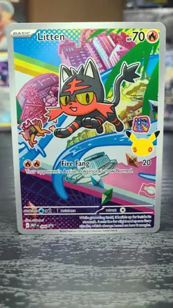 Litten 044 Promo First Partner Pokemon TCG - Image 1