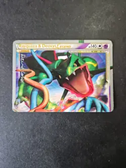 Rayquaza & Deoxys LEGEND 89/90 90/90 Pokemon LP/NM - 2011 World Championship Set - Image 2