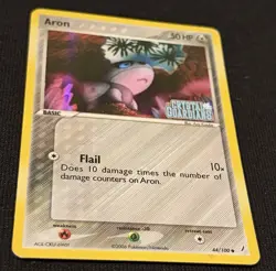 The Pokemon Company Aron Crystal Guardians 44/100 Reverse Holo 2006 50HP Common - Image 1