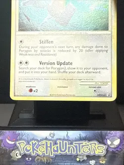 Pokemon Card Porygon HGSS22 Rare Black Star Promo Holo Near Mint - Image 3
