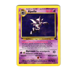Pokemon Haunter 21/62 Fossil Non Holo Rare MP - Image 1