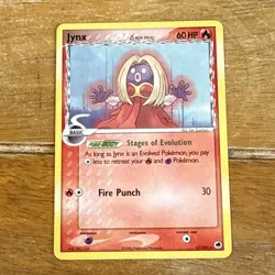 Pokemon TCG Jynx 17/101 - EX Dragon Frontiers - Non Holo Rare - LP - Image 1