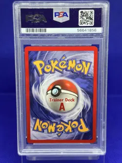 1999 Pokemon Game Defender Trainer Deck A #80 PSA 10 Gem Mint - Image 2