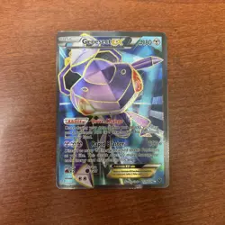 Pokemon TCG Genesect EX 120/124 Fates Collide Full Art Holo Ultra Rare Eng - Image 1