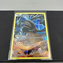 Pokemon 2015 XY Black Star Promo Black Kyurem #XY80 Full Art LP - Image 1