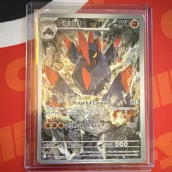 Gigalith 129/086 Sv: White Flare Illustration Rare Pokemon IR - NM & SHIPS FAST! - Image 1
