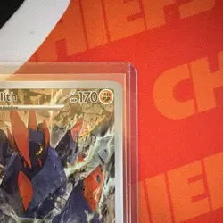 Gigalith 129/086 Sv: White Flare Illustration Rare Pokemon IR - NM & SHIPS FAST! - Image 4