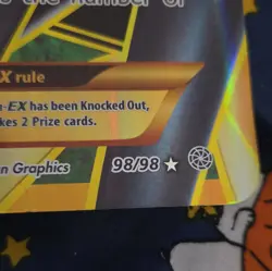 M Rayquaza EX 98/98 Secret Rare Full Art Holo - XY Ancient Origins - Image 3